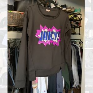 Juicy Couture Black Long sleeve & Sequence sweatShirt M